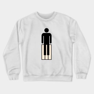 Piano Man Crewneck Sweatshirt